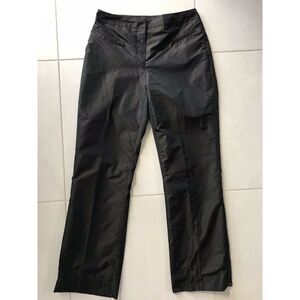 Carlisle Vintage Mid Rise Straight Leg Lined Pants FLAW